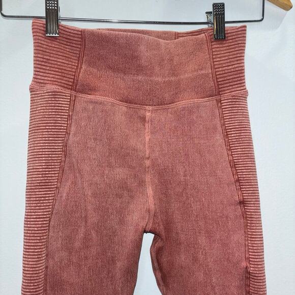 Aerie Offline Seamless High Waisted Leggings in Canyon Creek Color Size XS - Picture 5 of 16